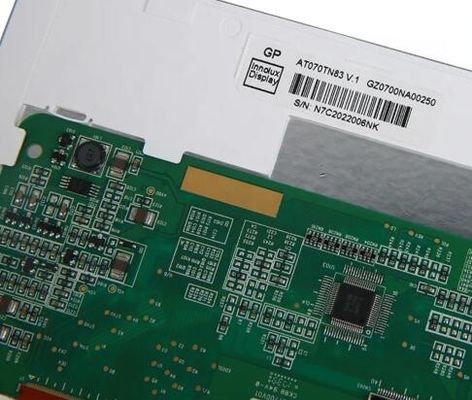 At070tn83v1 TFT HD Vertoning van de het Touche screenaandrijving van 7 Duimtft lcd de Raadsoem 800x480