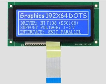 Character Graphic LCD Display Module 192*64 130mm*65mm 5v/3.3v Dot Matrix Display Module