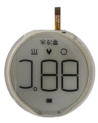 2,4 inch E-inktweergavemodule Gesegmenteerde code Elektronische papierweergave Inkt LCD Epaper